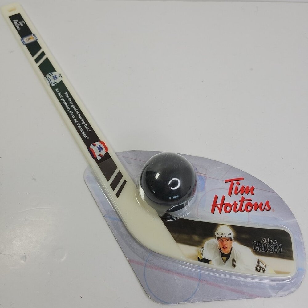 RARE Tim Hortons Sidney Crosby Hockey Stick NIP Sealed Tim Horton's 2010